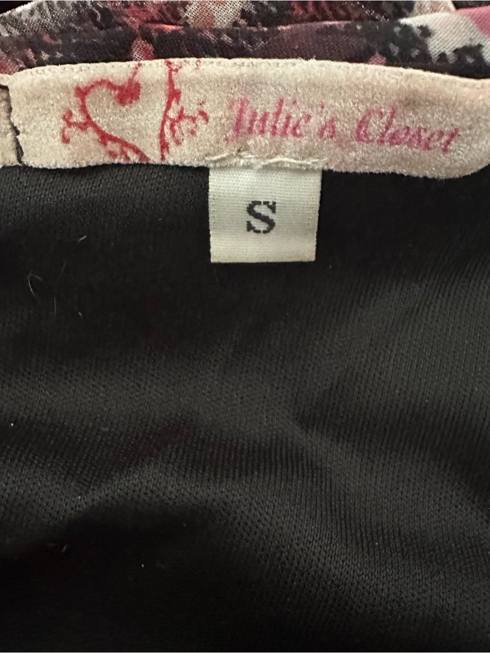Julie's Closet One Shoulder Floral Ruffle Peplum Blouse Women’s Size Small - Picture 2 of 7